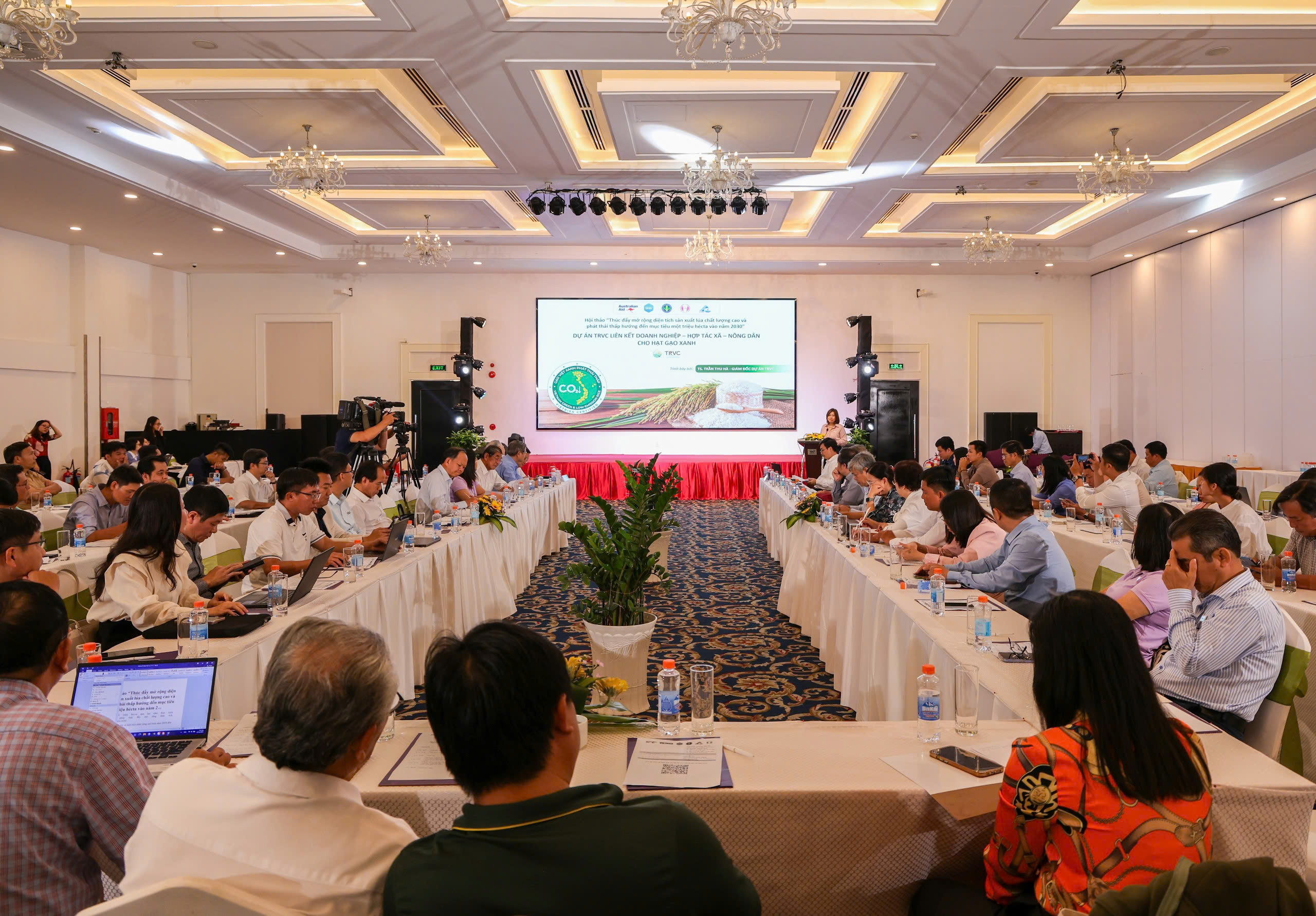 TRVC – A successful model contributing towards the target of 1 million hectares of high-quality, low-emission rice